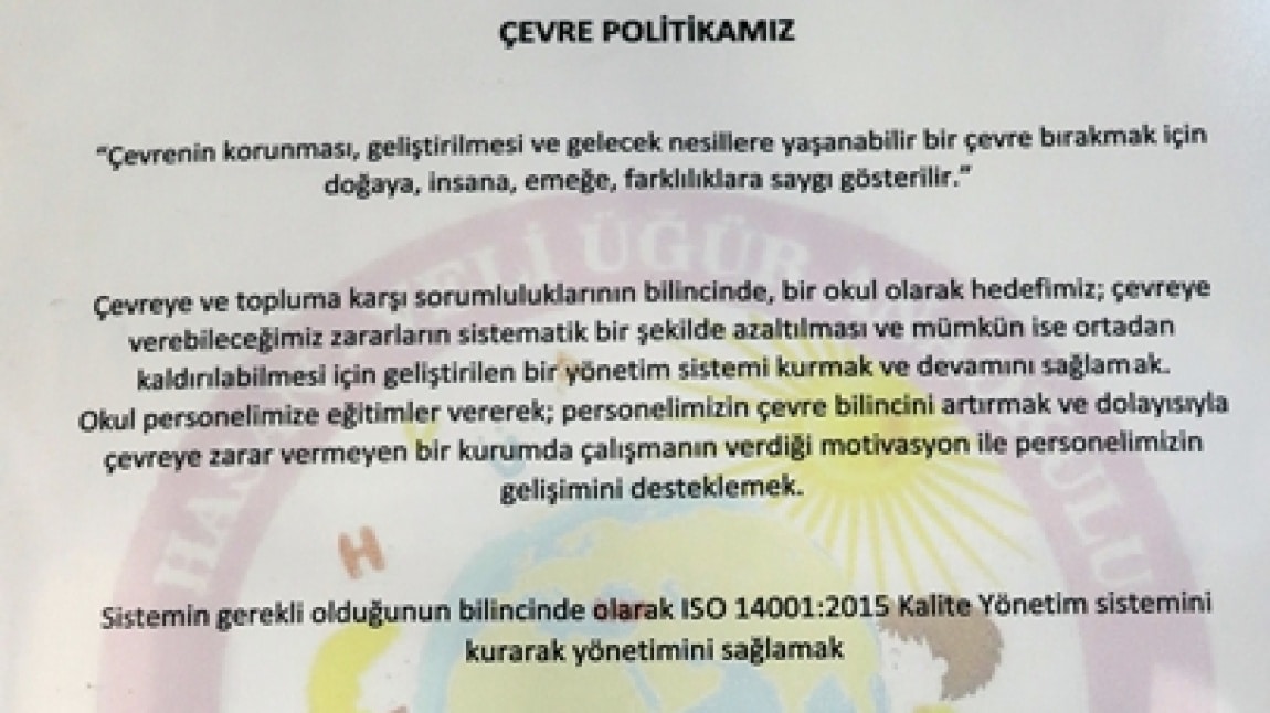 ÇEVRE POLİTİKAMIZ